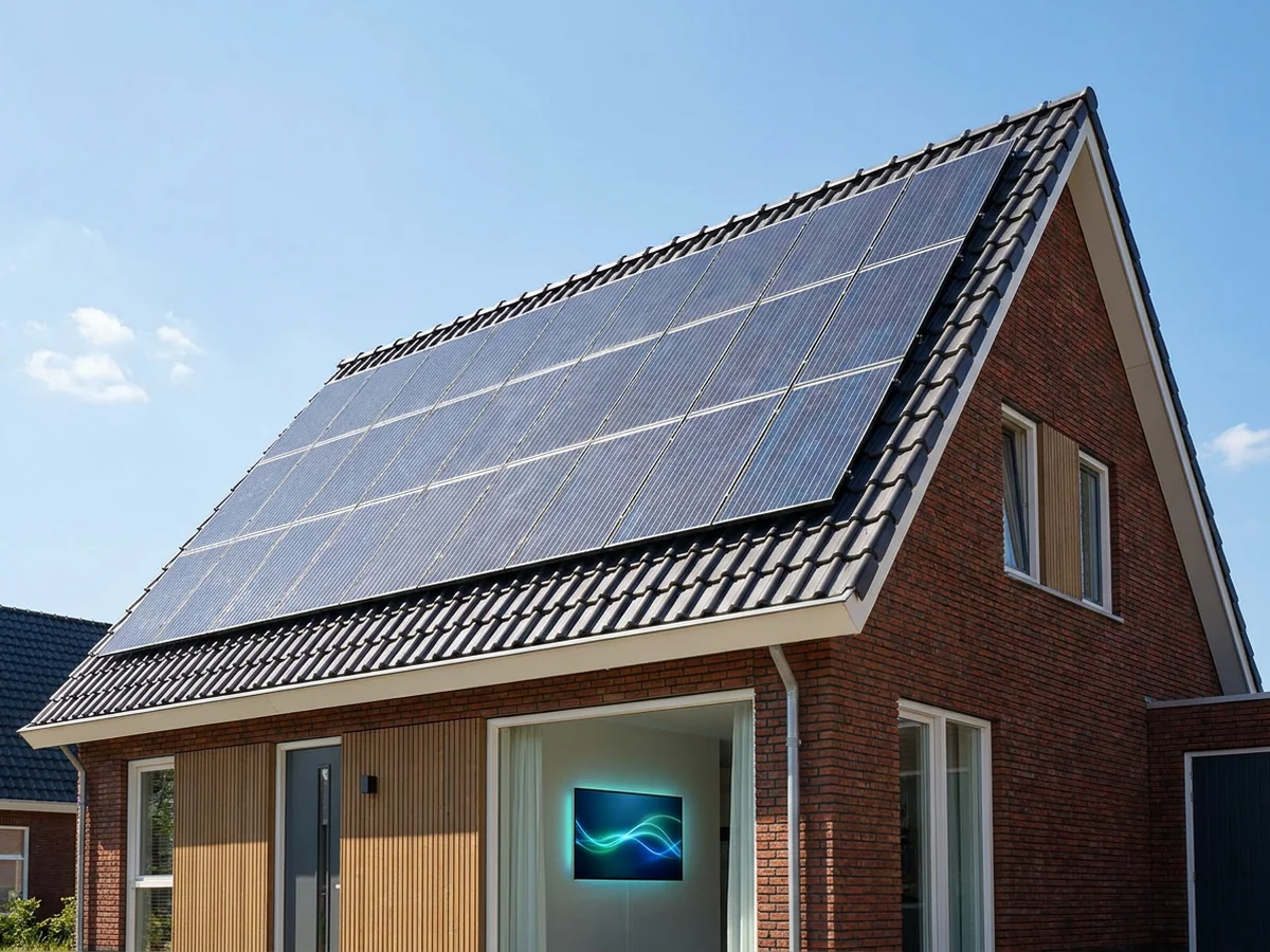 Dynamisch energiecontract combineren met zonnepanelen