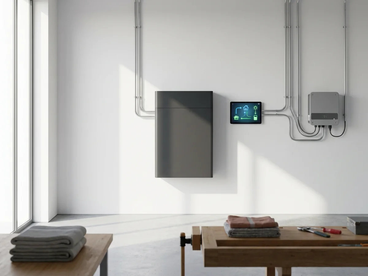 Thuisbatterij en zonnepanelen koppelen aan een EMS