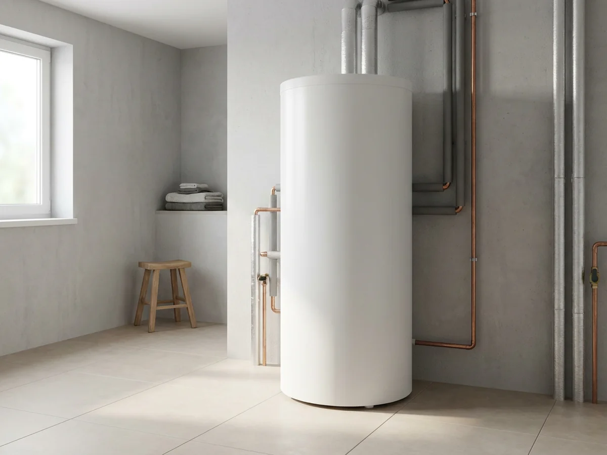 Warmtepompboiler geluid: hoeveel dB en waar plaatsen